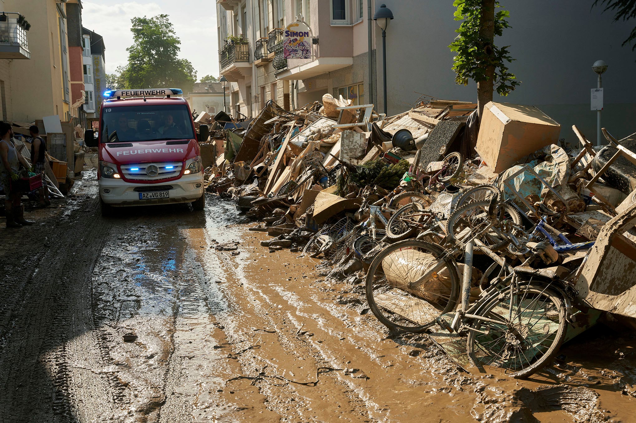 Inundaciones en Europa.