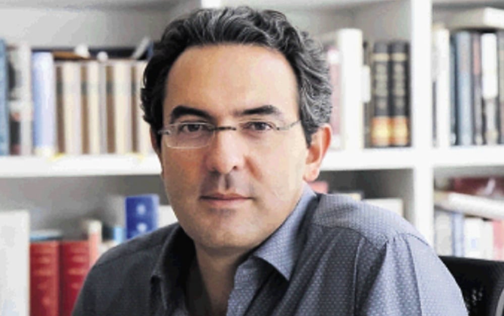 El escritor Juan Gabriel Vásquez.