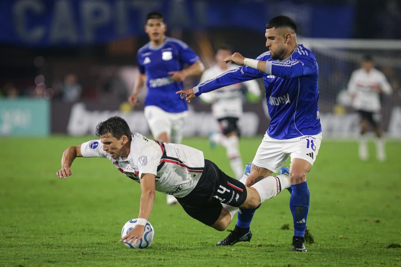 Un empate que sabe algo amargo para Millonarios, ante São Paulo, en Copa Sudamericana.