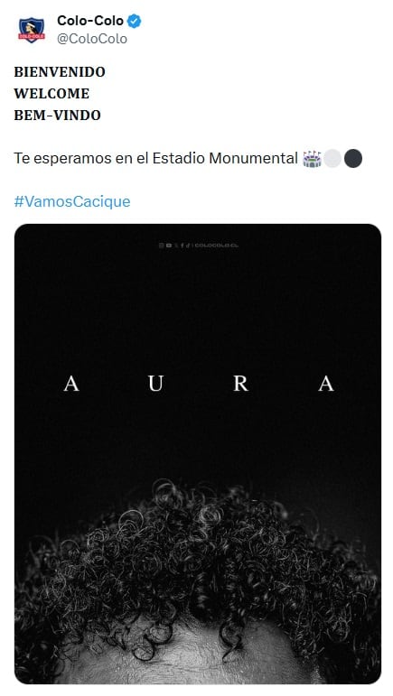 Publicación de Colo Colo