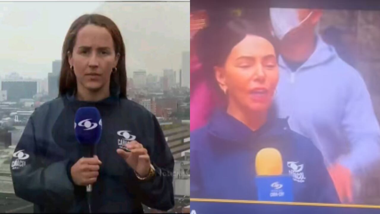 Érika Zapata y María Auxilio Vélez, integrantes de Caracol Televisión