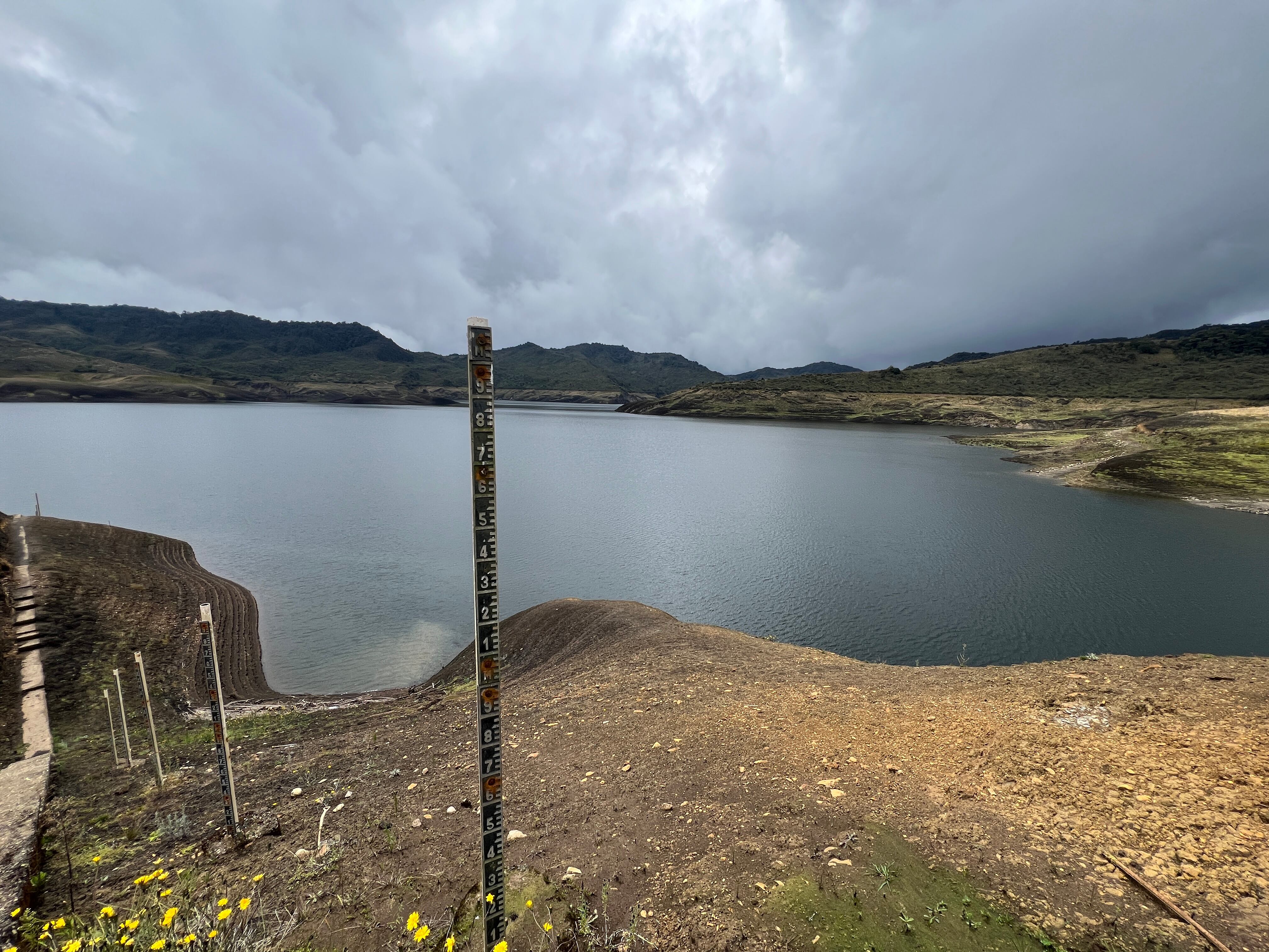 El nivel del embalse de Chuza está por debajo del 38 %. Este es el embalse que más abastece de agua a Bogotá.
