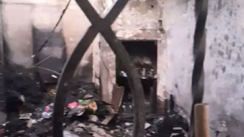 Incendio en Atlántico