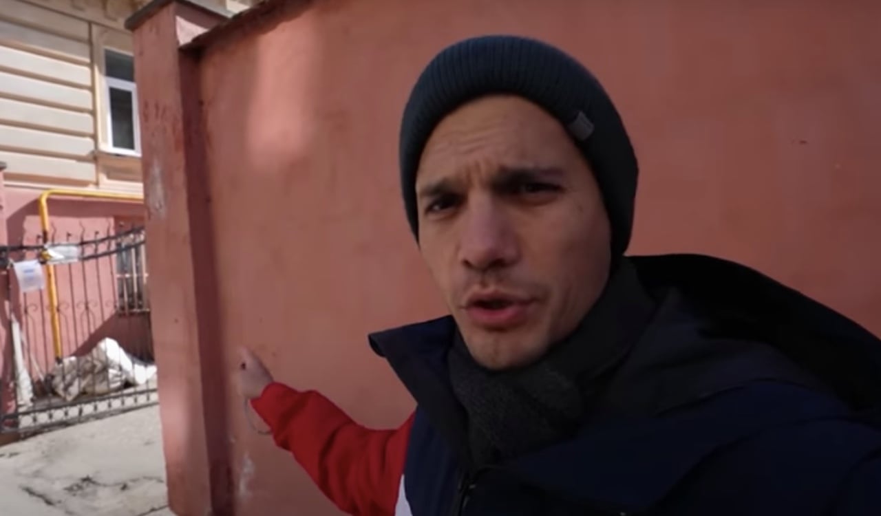 El youtuber colombiano, Juan Díaz, viajó a Ucrania para ver lo que sucede en ese país