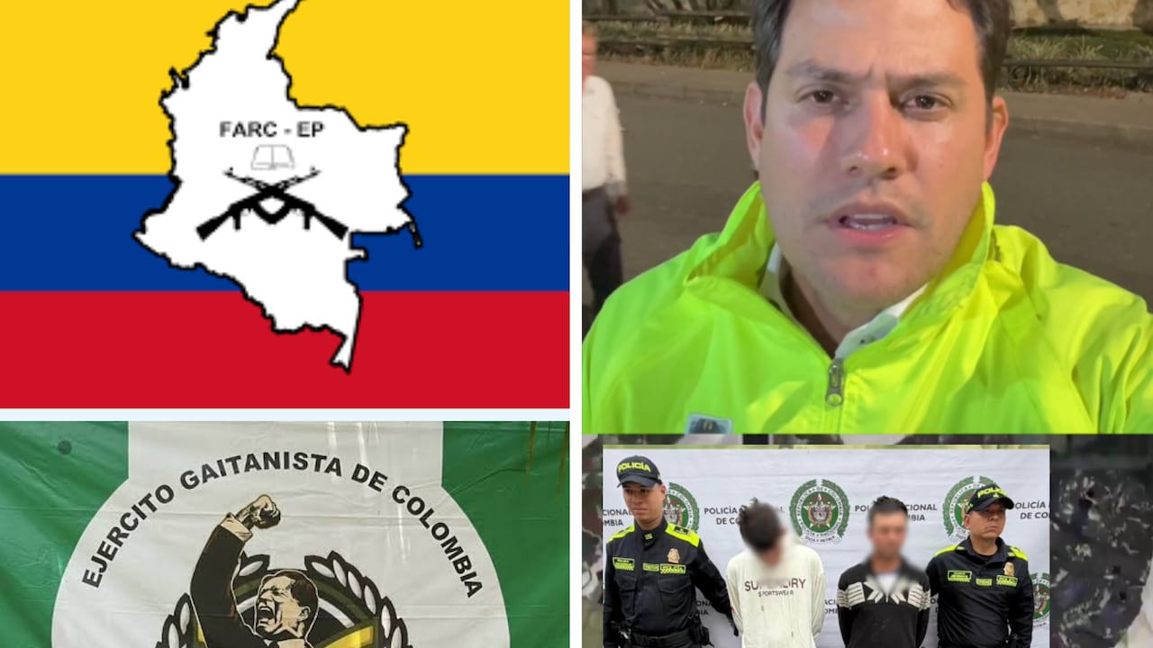 Policía allana caleta vinculada con el Clan del Golfo y las FARC en Medellín