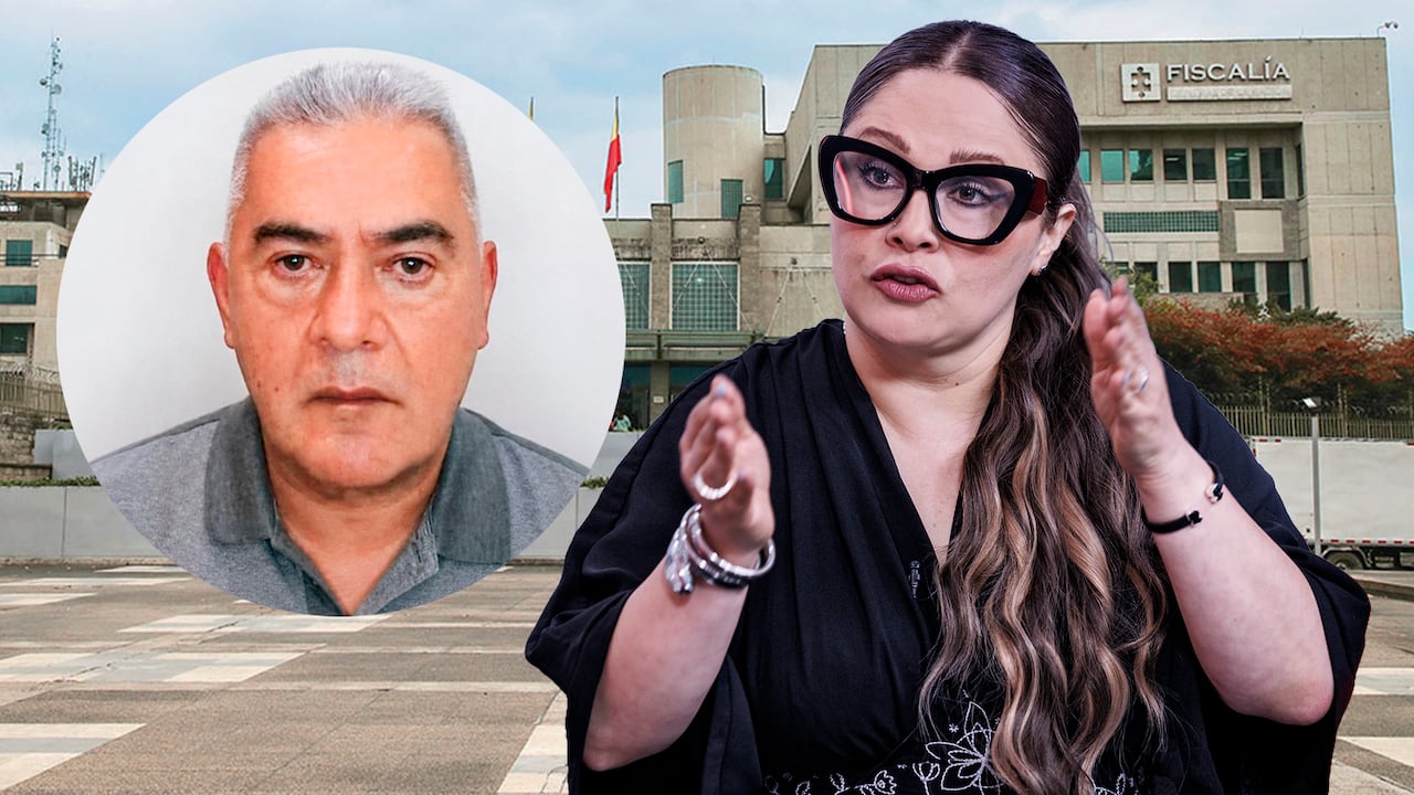 Paula Andrea Londoño y Papá Pitufo.