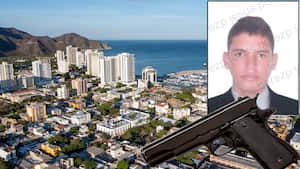 Jesus Peña Santa Marta pistola