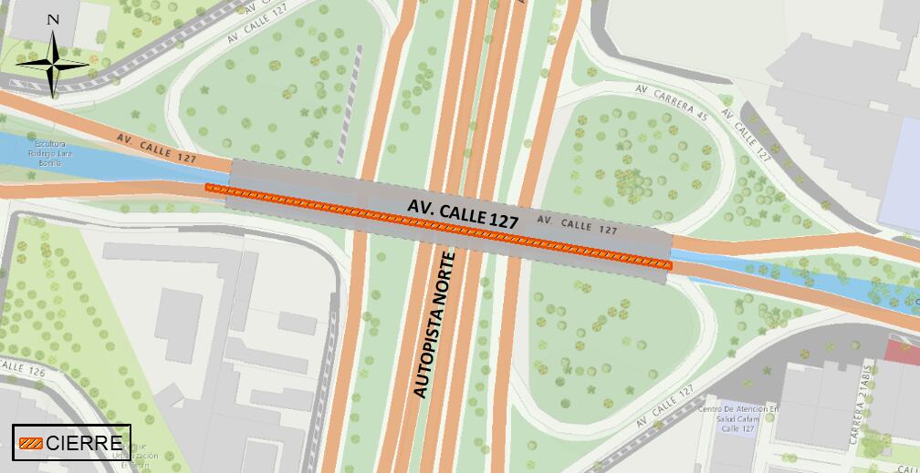 Cierres viales en Bogotá