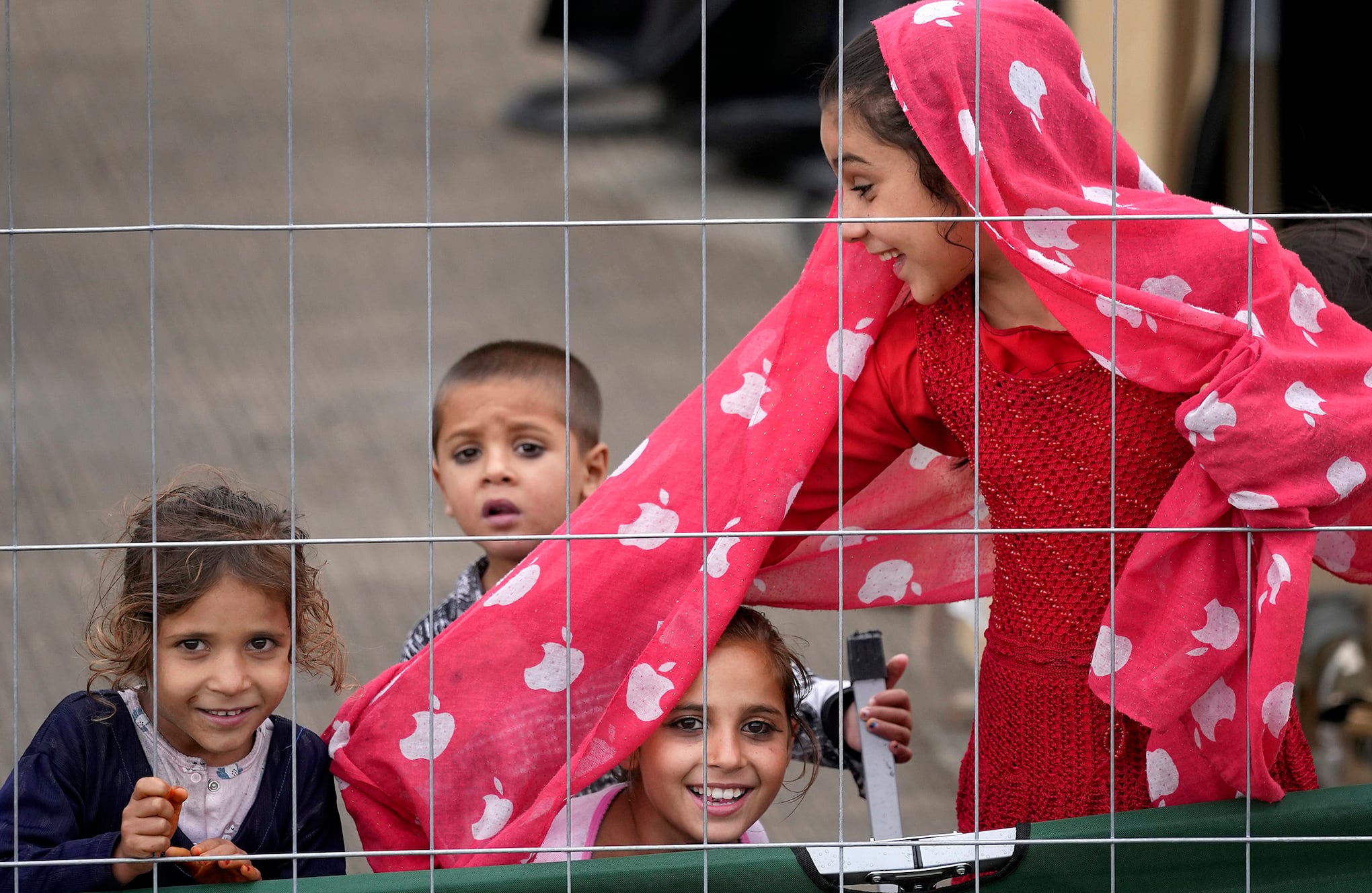 Llegada Afganos a Ramstein, Alemania