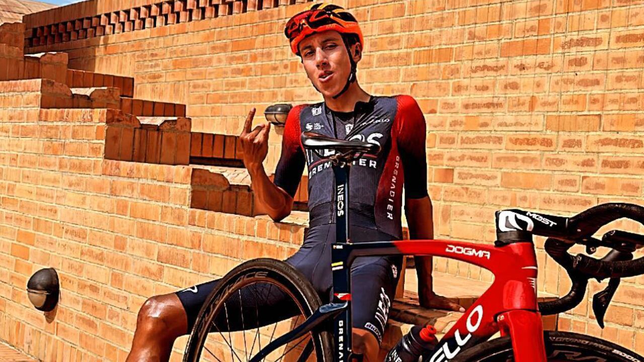 Egan Bernal intensifica los entrenamientos pensando en el arranque de la temporada