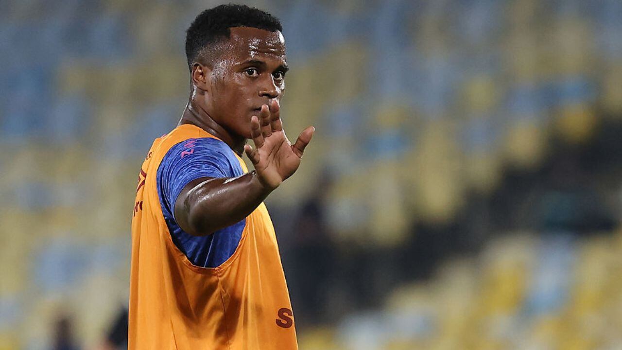 Jhon Arias en Brasil.