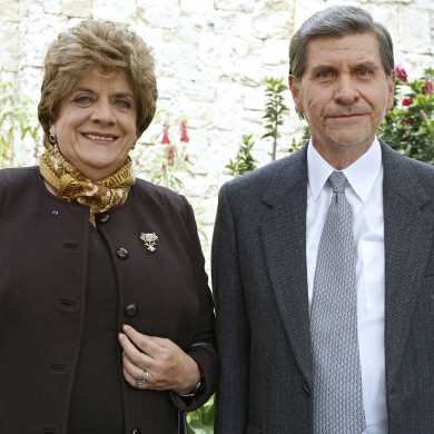 María Victoria de Robayo y Álvaro Robayo.