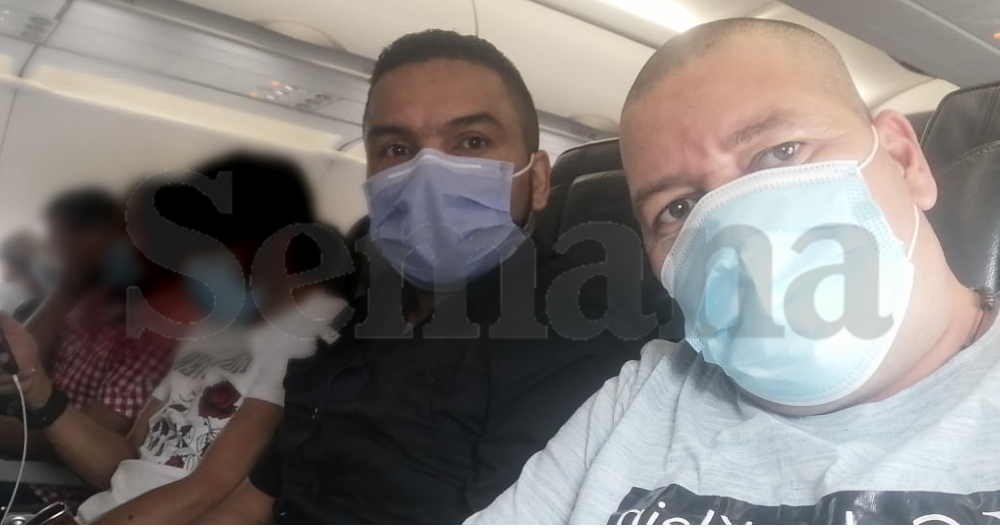 Haití colombianos vuelo