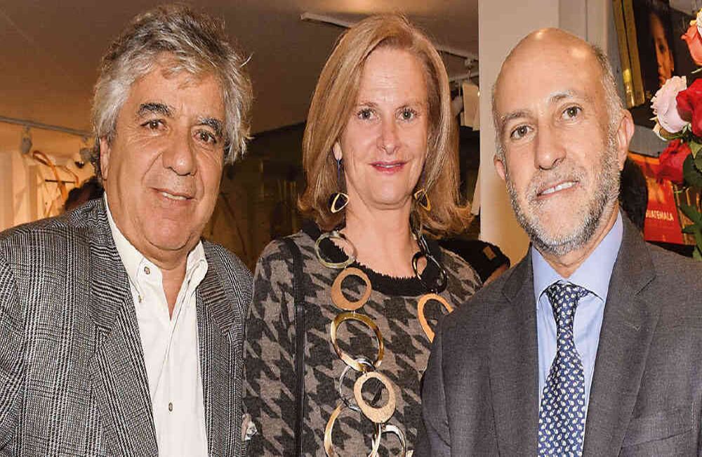 Francisco Quintana, Rosario Rueda y Juan Manuel Noguera.