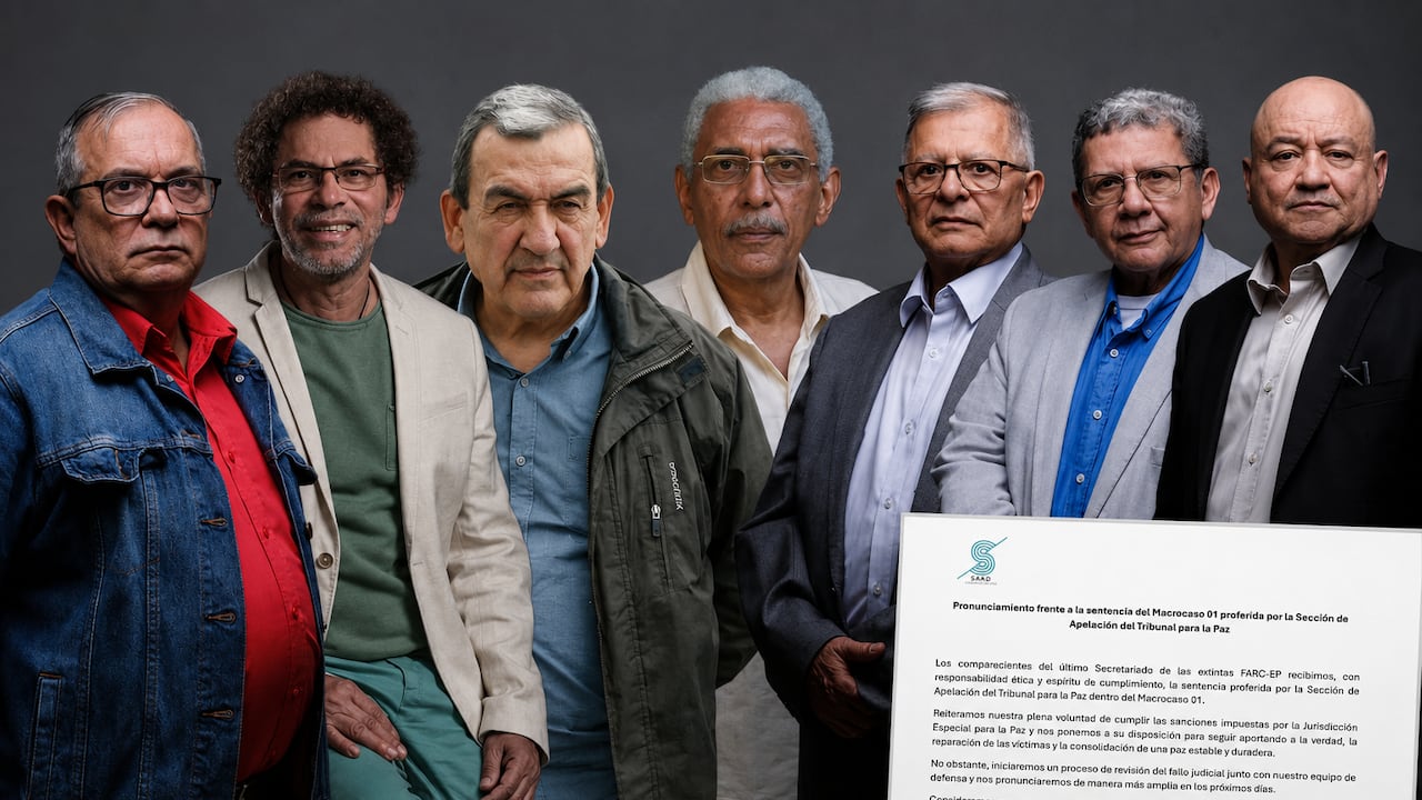El último secretariado de las extintas Farc aseguró que revisarán la sanción impuesta por la JEP.