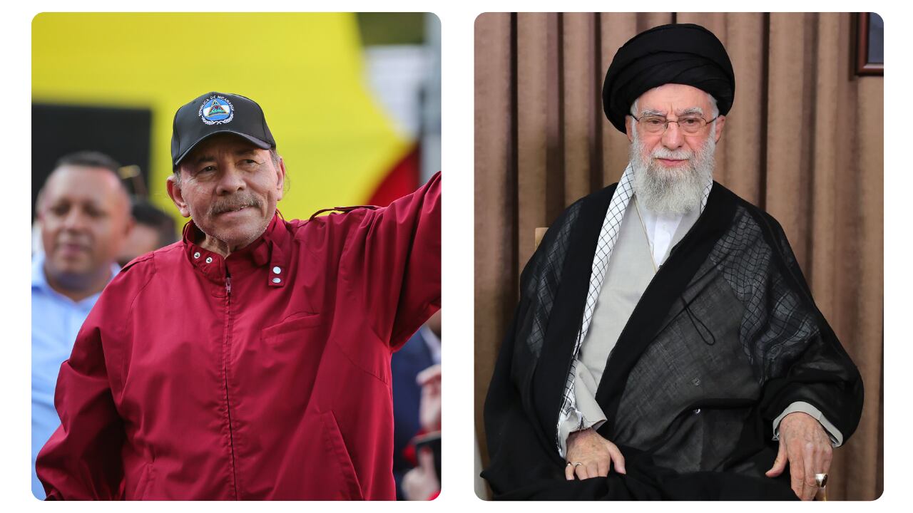 Daniel Ortega y Alí Jameneí.