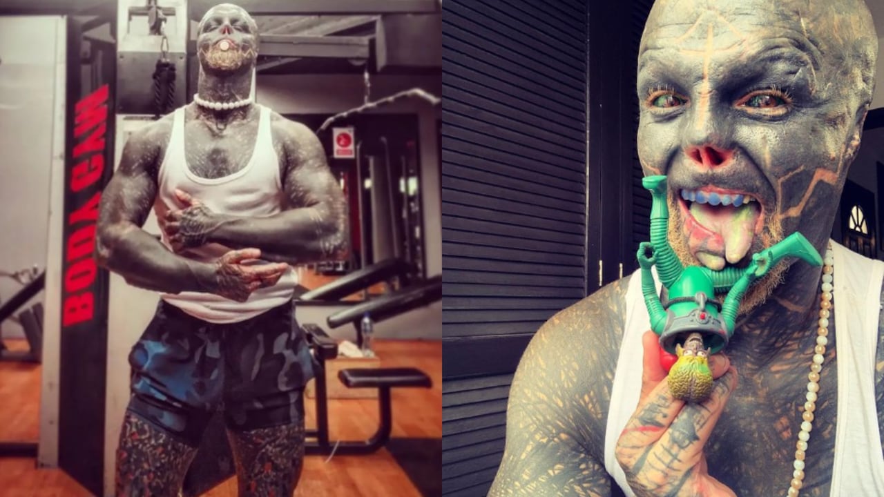 Anthony Loffredo ha tomado fama en redes sociales debido a su proyecto ‘Black Alien Project Evolution’.