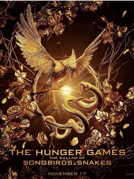 Poster Oficial de Balada de pájaros cantores y serpientes.