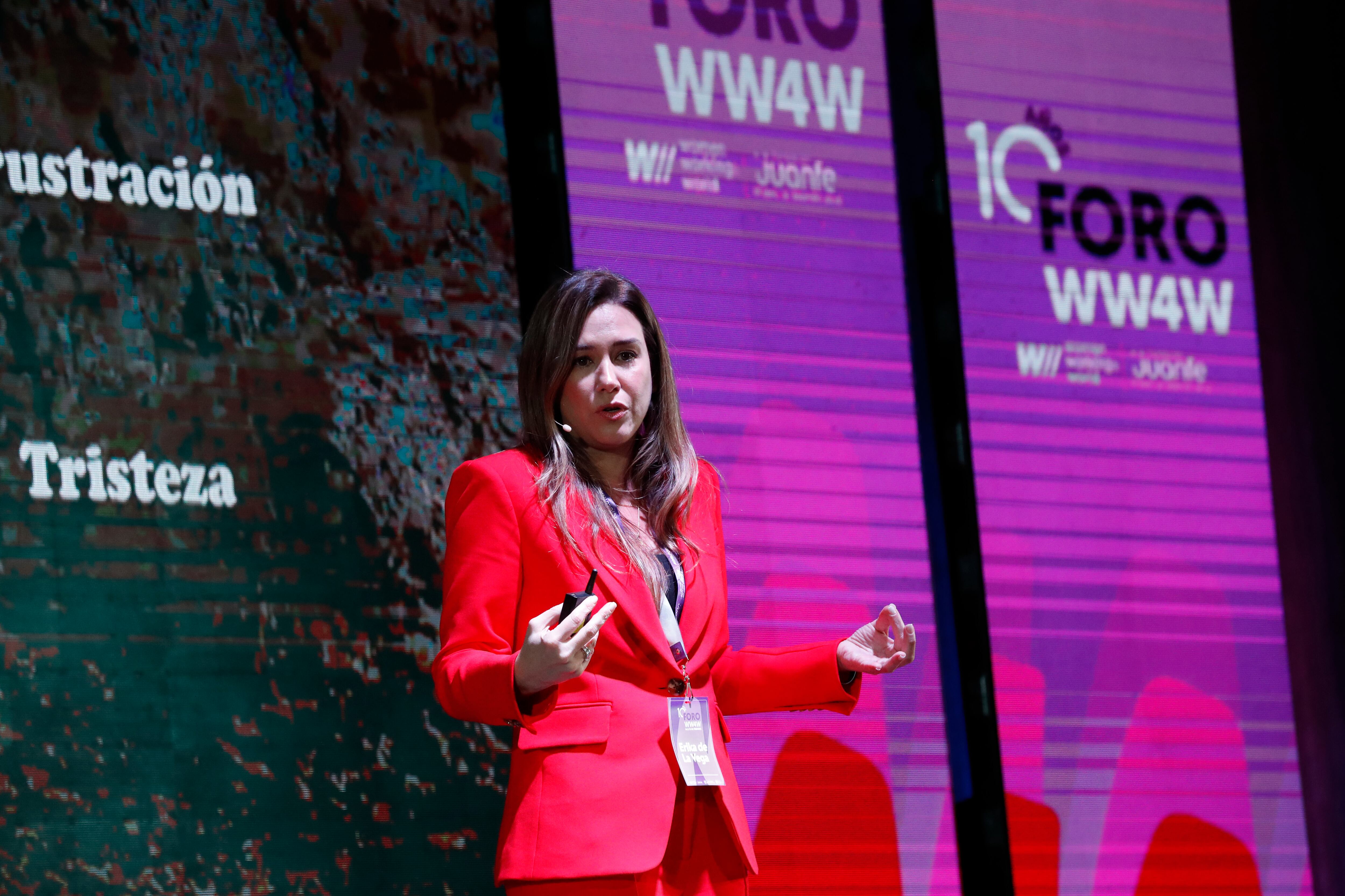 Foro Women Working for the World 2024
Fundación Juanfe
Erika de la Vega 
presentadora, comediante, modelo, actriz y locutora venezolana.
Bogota febrero 14 del 2024
Foto Guillermo Torres Reina / Semana