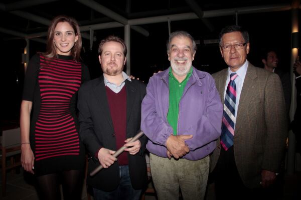 Juan Esteban Constaín, Poncho Rentería y Darío Restrepo.