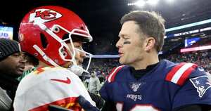 Patrick Mahomes y Tom Brady