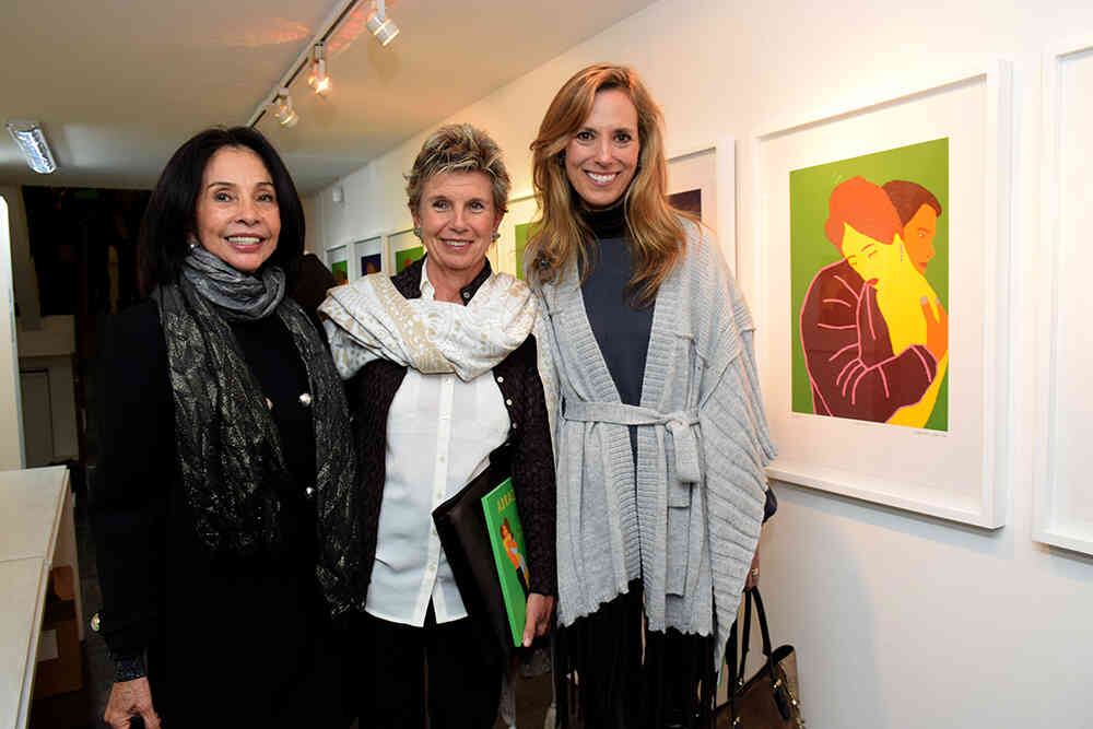 Cecilia Hayman, Loraine Bock y Elena Urrutia. 