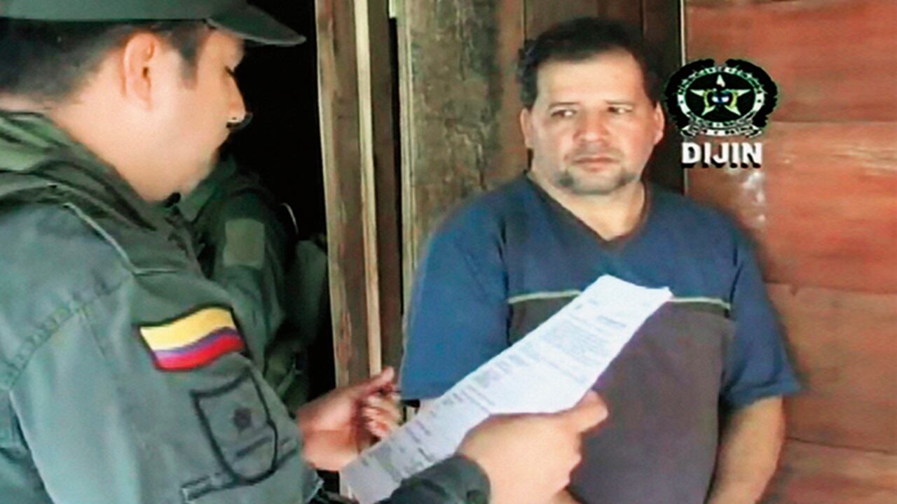 Rivera, en la captura de alias Don Mario.