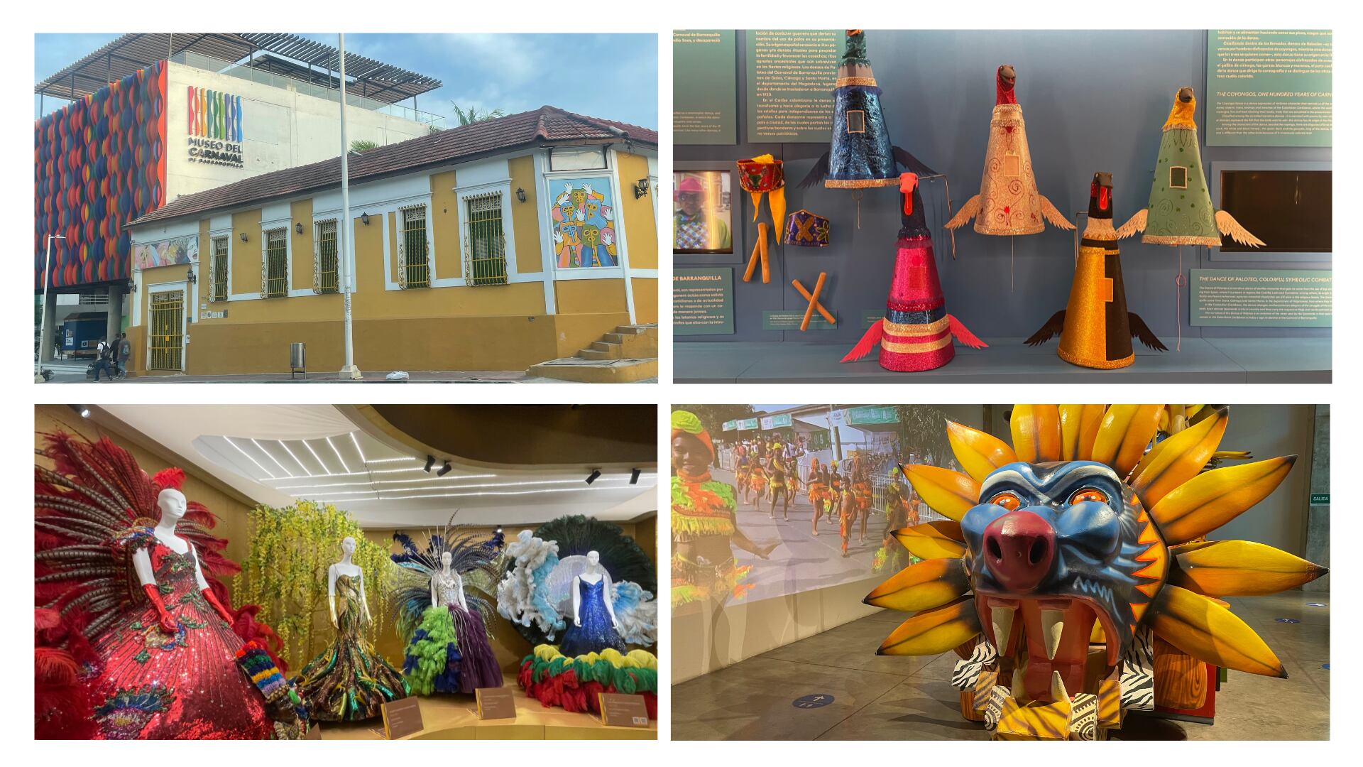 El museo del carnaval es una experiencia pedagógica que enseña sobre la tradición y que motiva a vivirla.