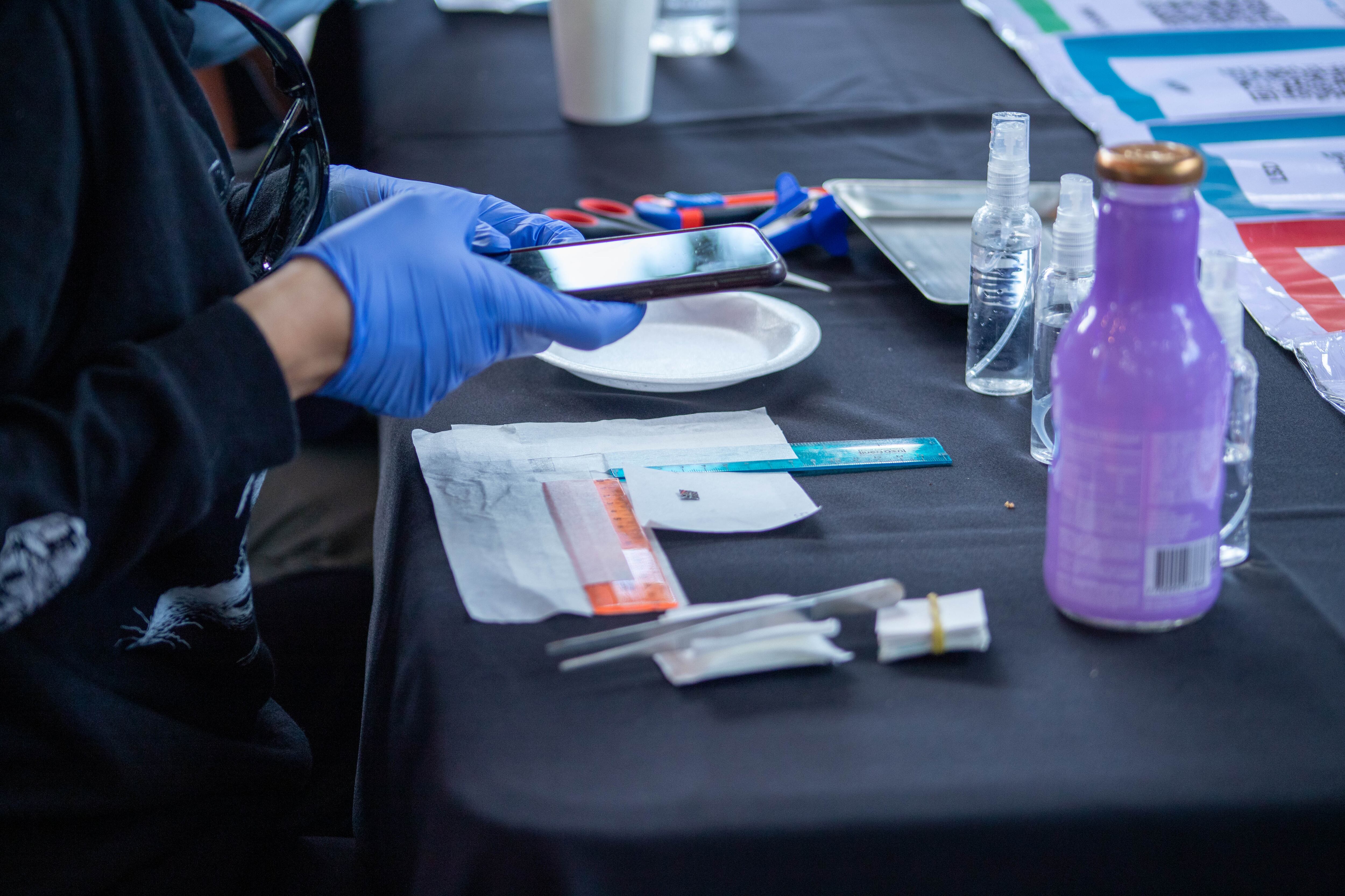 Testeo de sustancias psicoactivas.