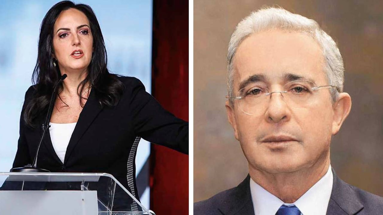 María Fernanda Cabal comentó sobre la cercanía del expresidente Álvaro Uribe con exmilitantes de la izquierda. Foto: montaje SEMANA.
