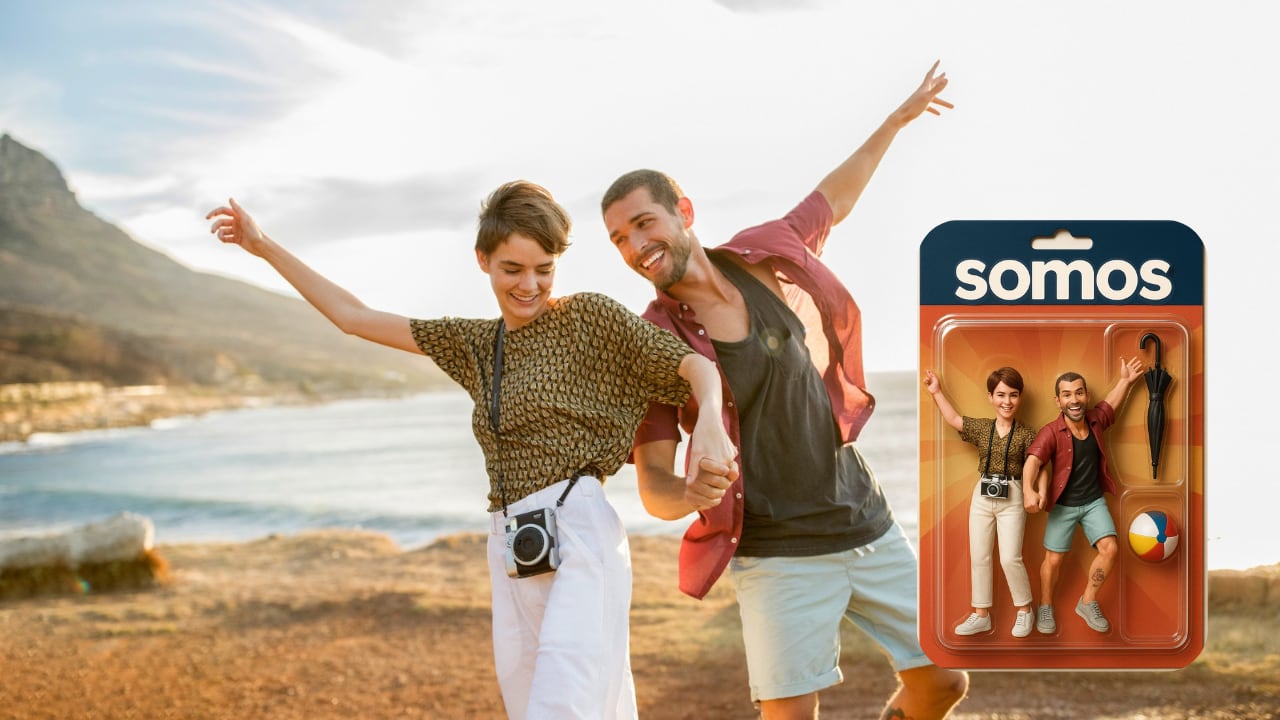 La creatividad digital permite ahora empaquetar recuerdos en forma de figura coleccionable.