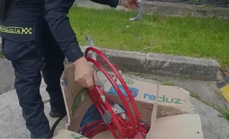 Los aros de baloncesto con droga.