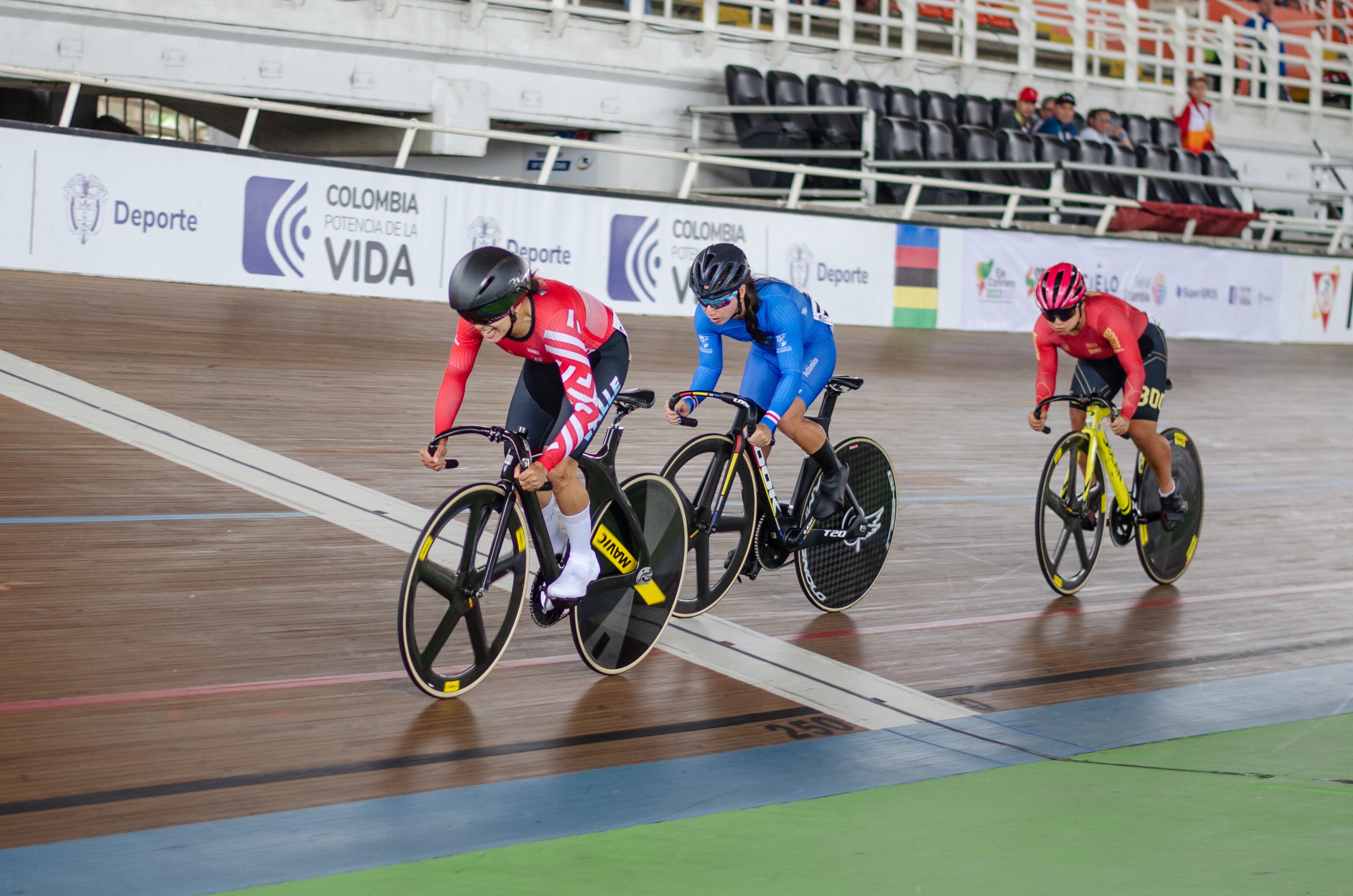El ciclismo de pista también ha dejado buenas sensaciones en los Juegos Nacionales.