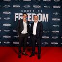 VINEYARD, UTAH - JUNE 28: Alejandro Monteverde and Rod Barr attend the premiere of "Sound of Freedom" on June 28, 2023 in Vineyard, Utah. (Photo by Fred Hayes/Getty Images for Angel Studios)