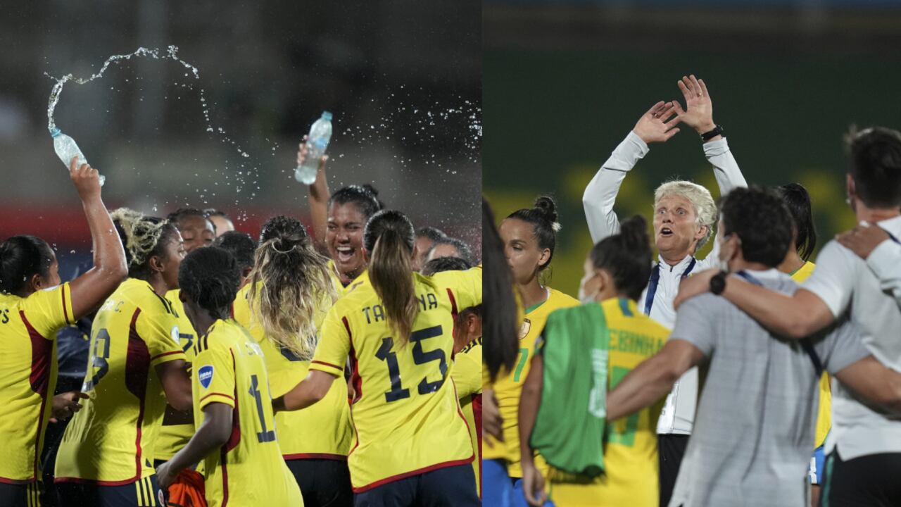 Colombia, Brasil - Copa América femenina 2022. Foto: AP/Dolores Ochoa