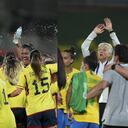 Colombia, Brasil - Copa América femenina 2022.
