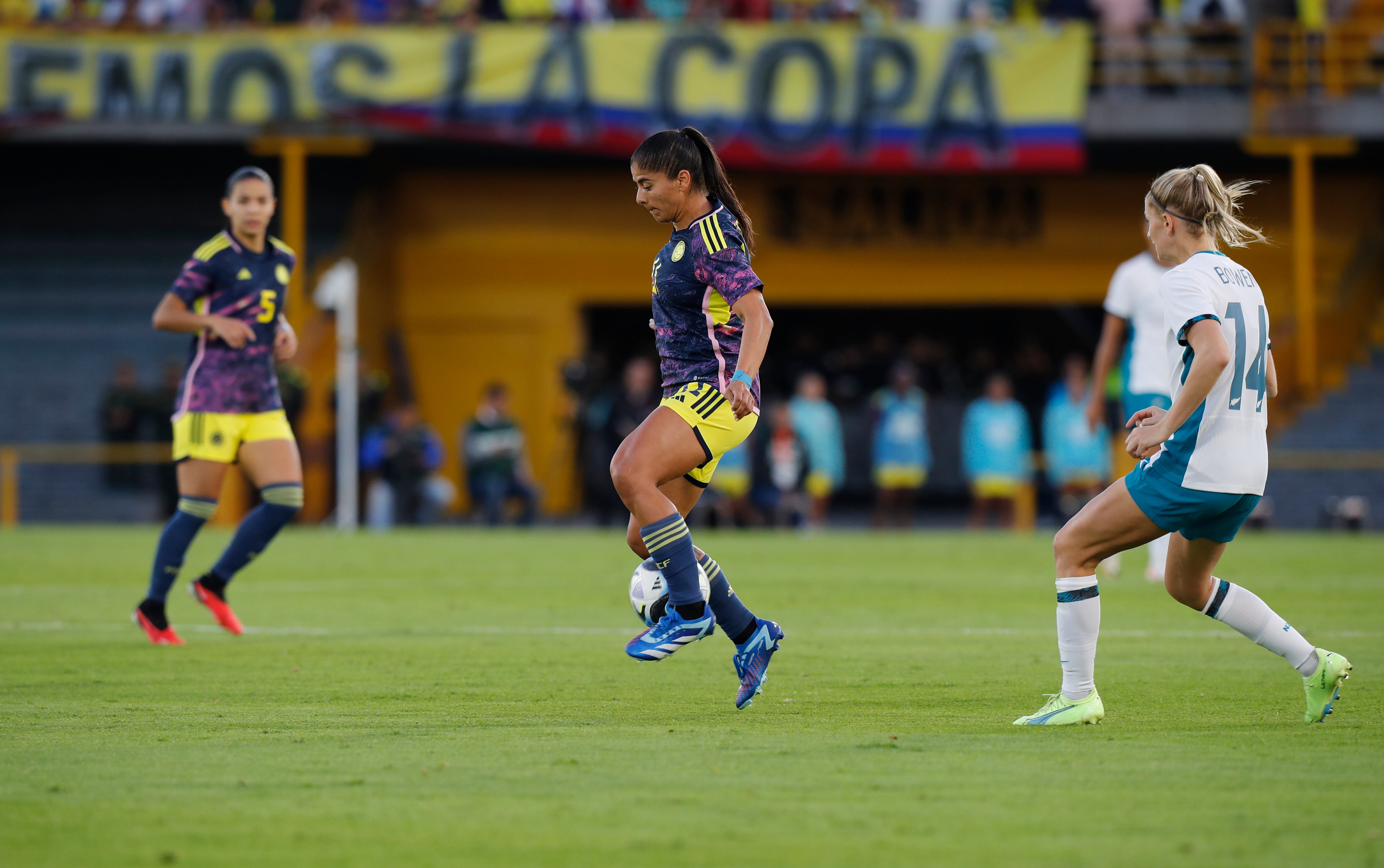 Selección Colombia Femenina de Mayores
Colombia vs Nueva Zelanda
Selección Colombia Femenina de Mayores
Bogota diciembre 2 del 2023
Foto Guillermo Torres Reina / Semana