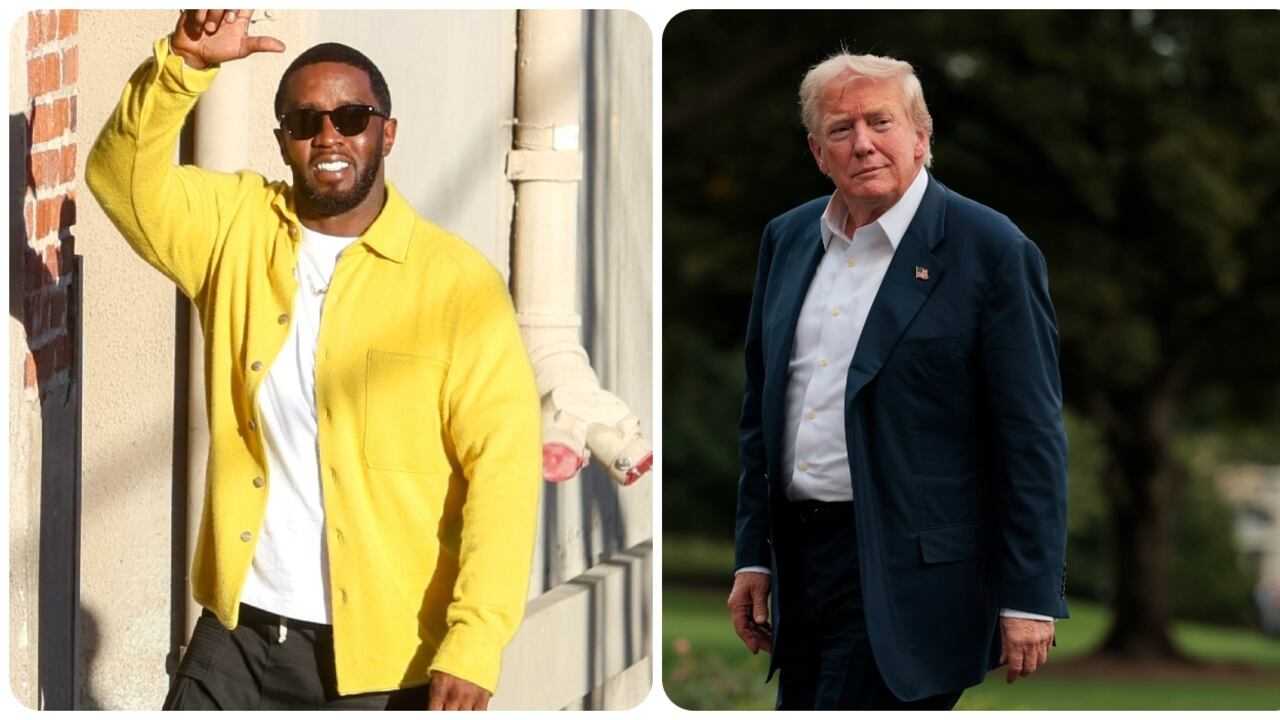 Sean Combs y Donald Trump