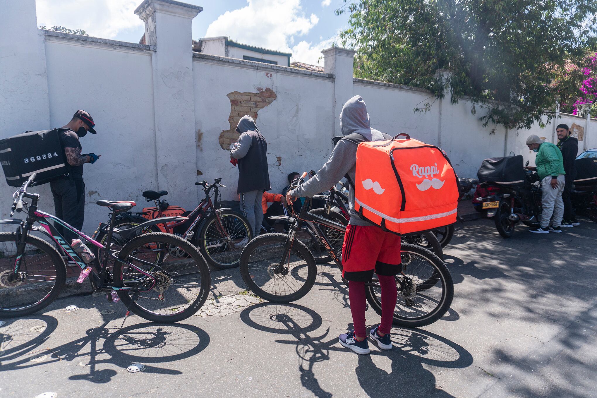 Domicilios Rappi, Domiciliarios en Pandemia Covid - 19