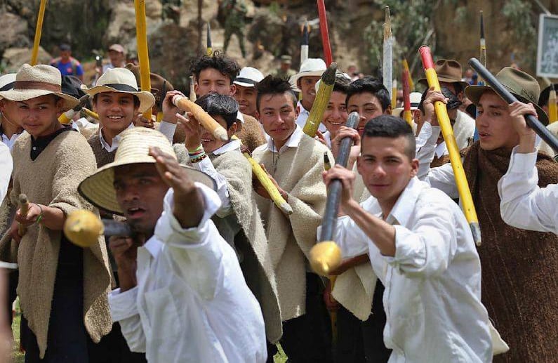 En Boyacá se rindió un sentido homenaje a estos héroes de la Independencia de Colombia. Fotos de Darlin Bejarano.