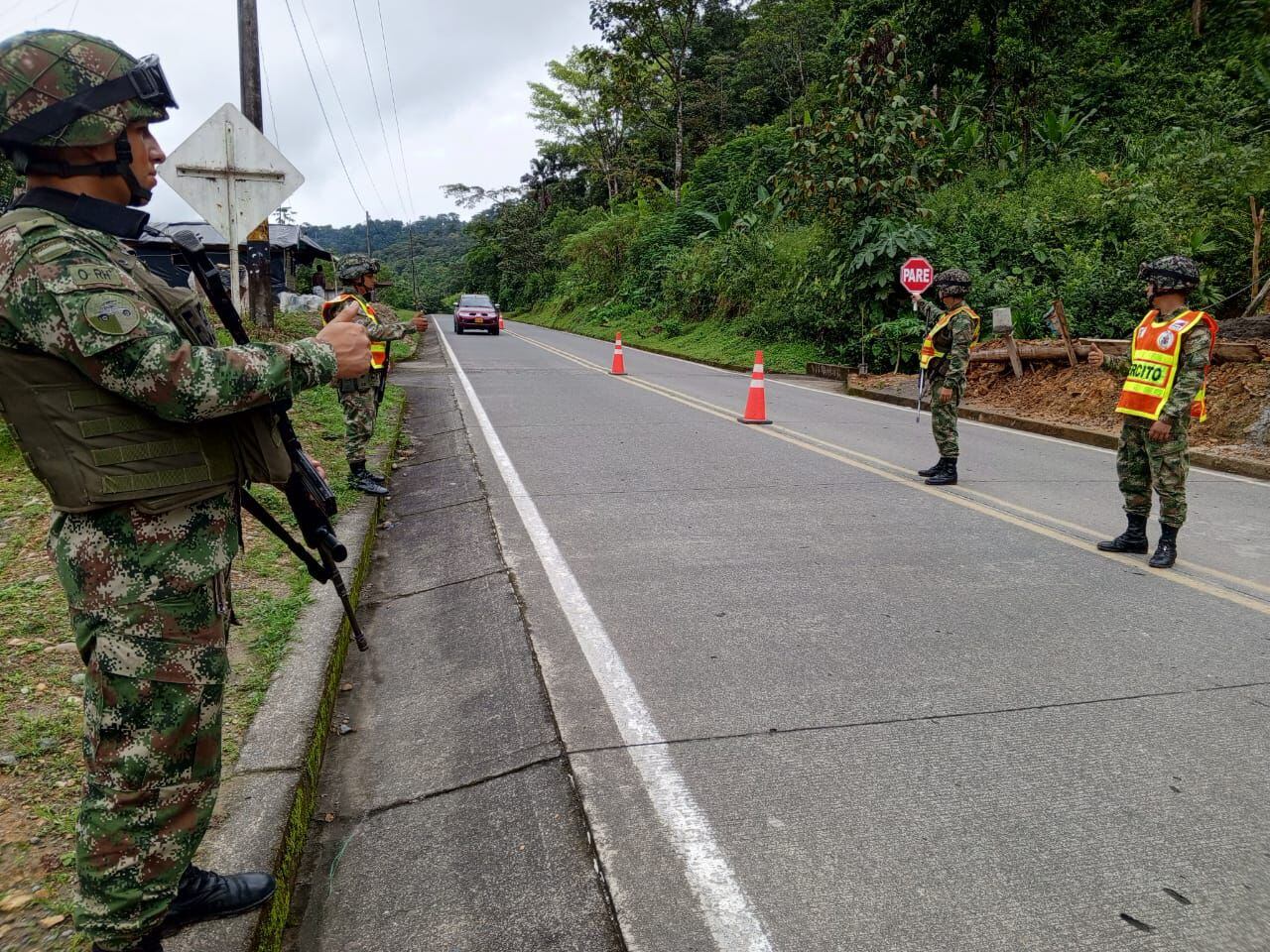 Más de cinco mil  hombres y mujeres de las Fuerzas Militares intensifican el despliegue operacional en Chocó