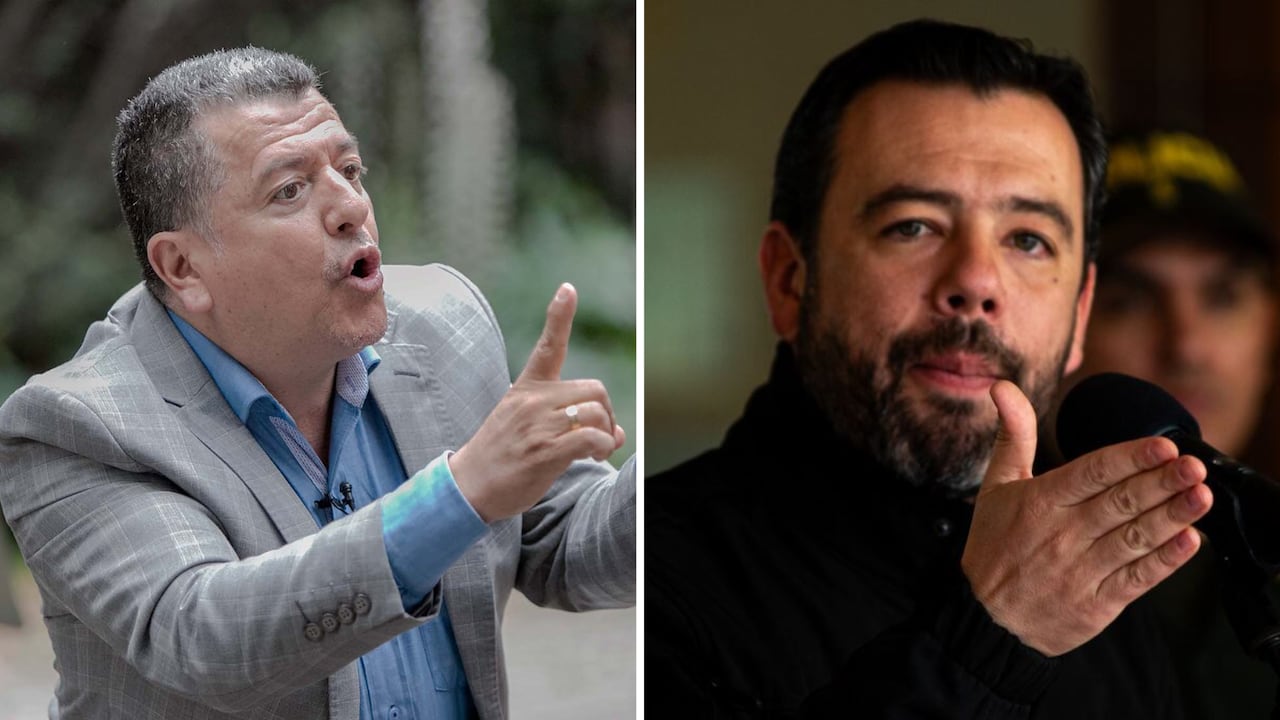 Hugo Ospina mostró su descontento ante las declaraciones sobre los presuntos delincuentes en el gremio de taxistas