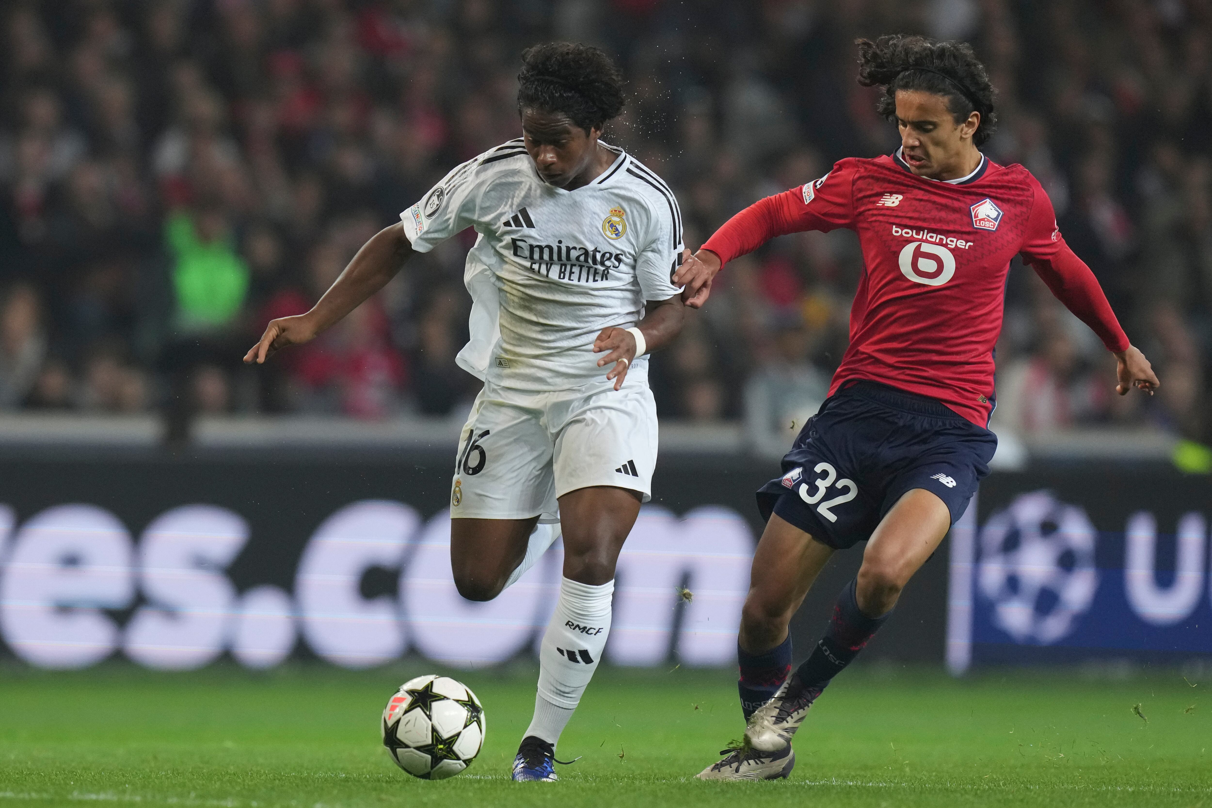 Real Madrid fue sorprendido por el Lille en la Champions League