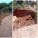 Este derrumbe ocurrió el 26 de abril.