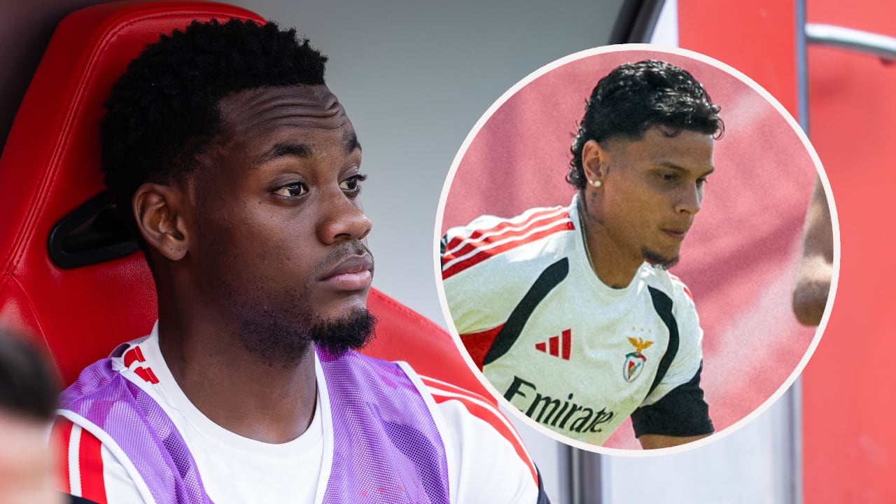 Jhon Jáder Durán y Richard Ríos son nuevos compañeros de camerino en Benfica.