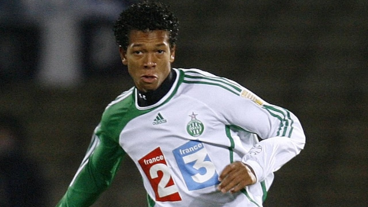 Fredy Guarín, en Saint Étienne.