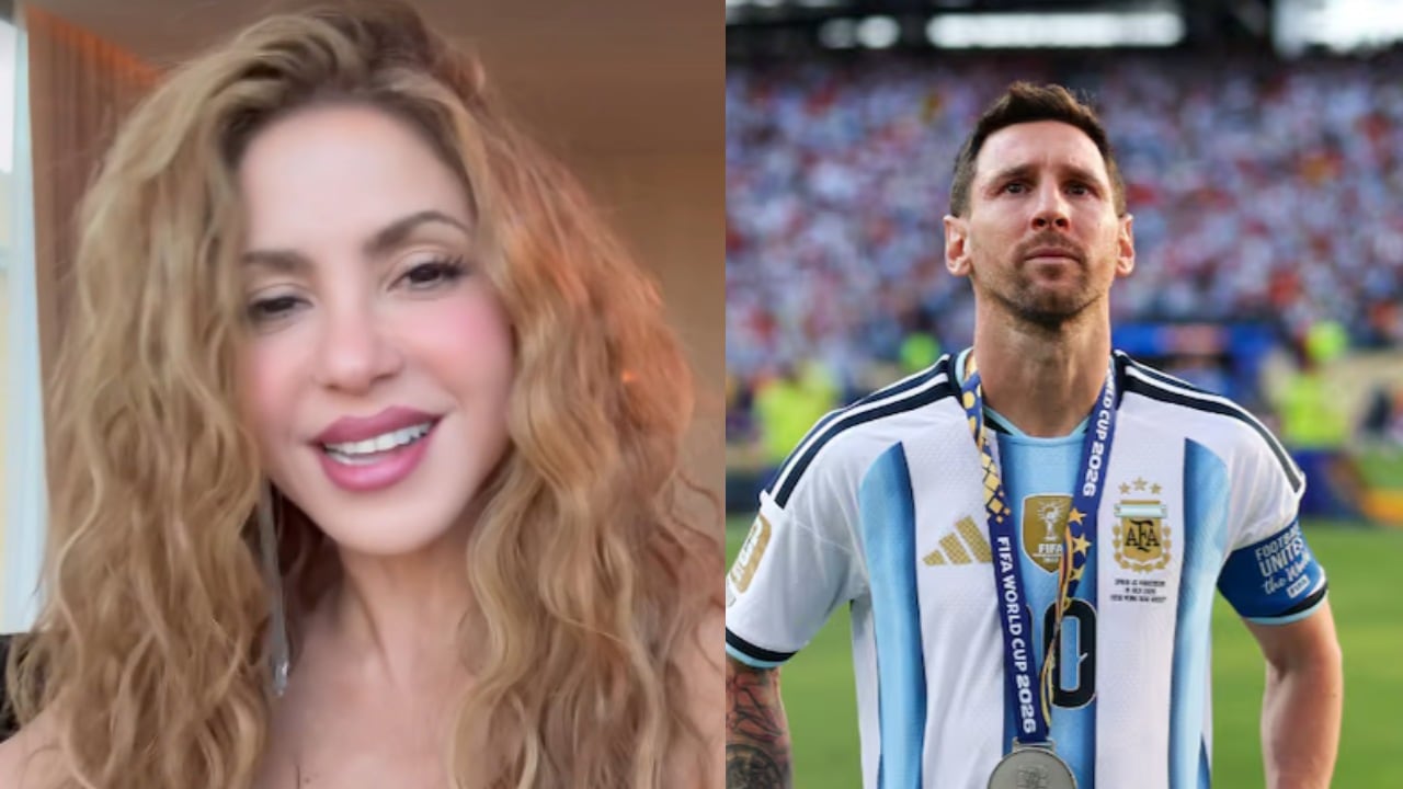 Shakira y Messi