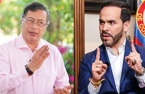 Gustavo Petro y Abelardo De La Espriella.