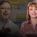 María Isabel Rueda realiza una serie de preguntas al candidato presidencial Gustavo Petro