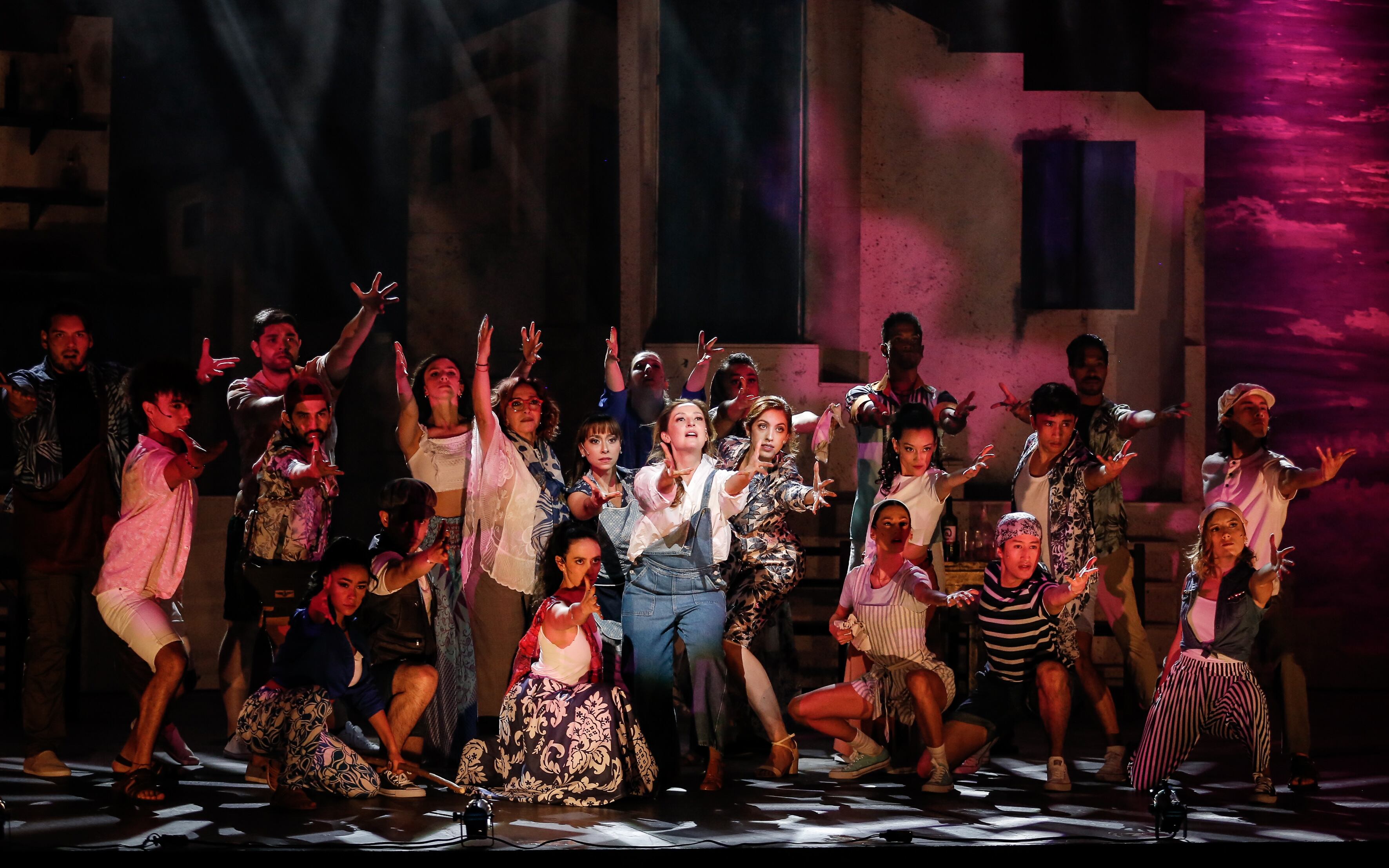 Misi Producciones presenta la obra musical 'Mamma Mia'. Foto: Néstor Gómez - El Tiempo
